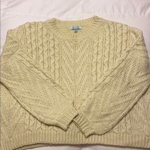 She and Sky Oversized Sweater